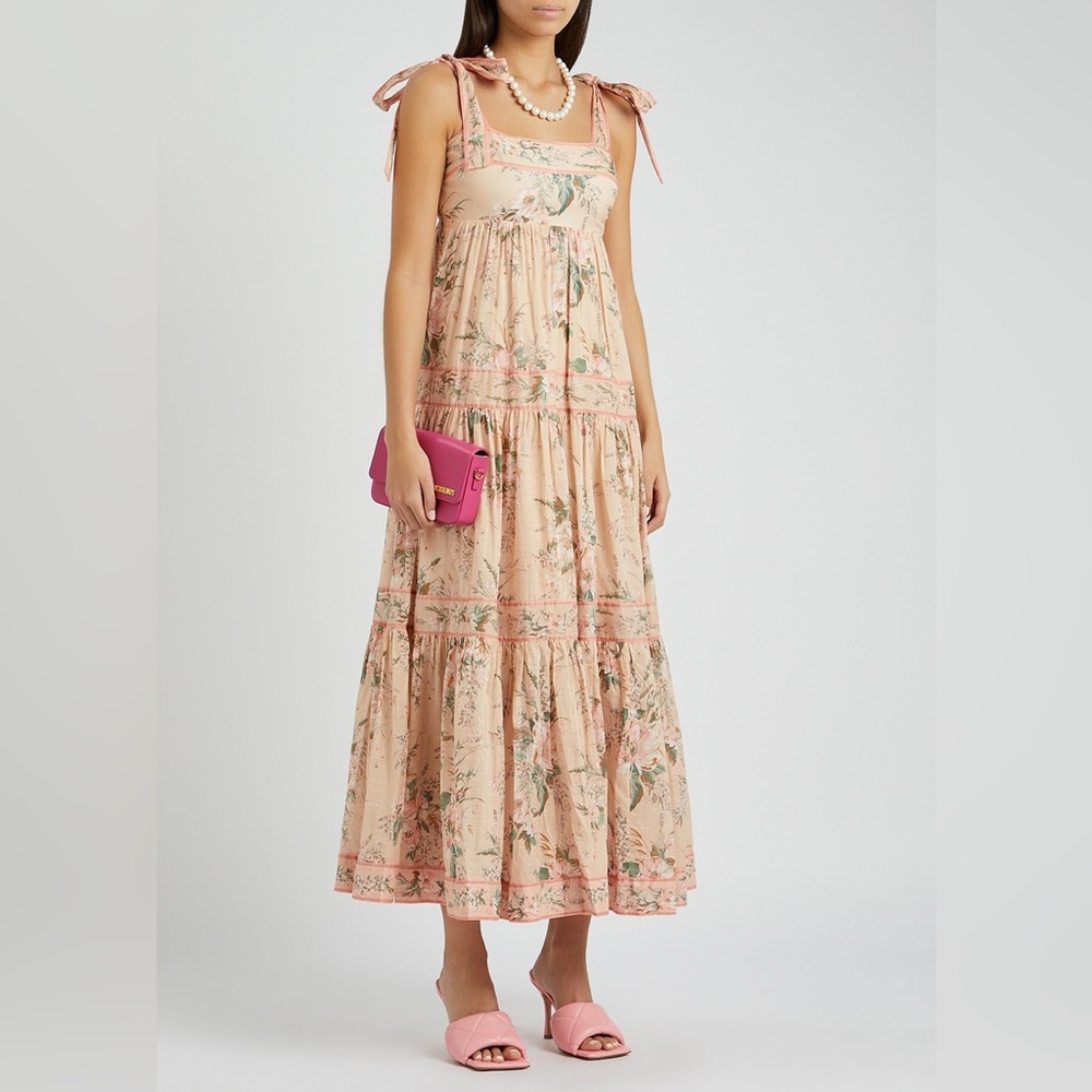 Zimmermann Moonshine tie shoulder dress 2